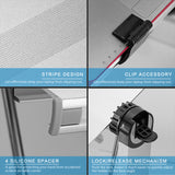 Konesky Height Adjustable Folding Aluminum Portable Laptop Desk & Standing Table