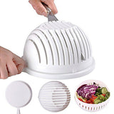 2-in-1 60 Second Salad Cutter Bowl and Colander