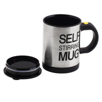 Double Insulated Self Stirring Coffee Cup Mugs 400ml